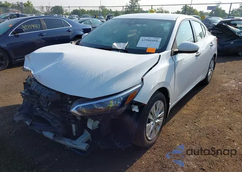 2024 Nissan Sentra S Xtronic Cvt из США, поврежденный, VIN 3N1AB8BV8RY315365